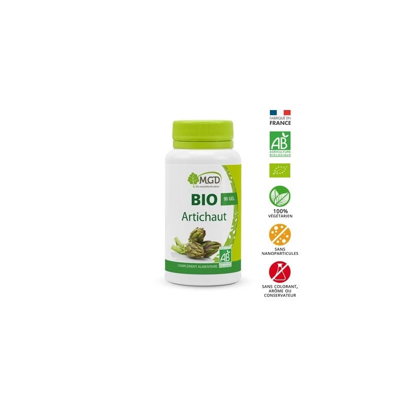 Mgd Bio Artichaut Boite 90 Gélules Mgd Bio Artichaut Boite 90 Gélules