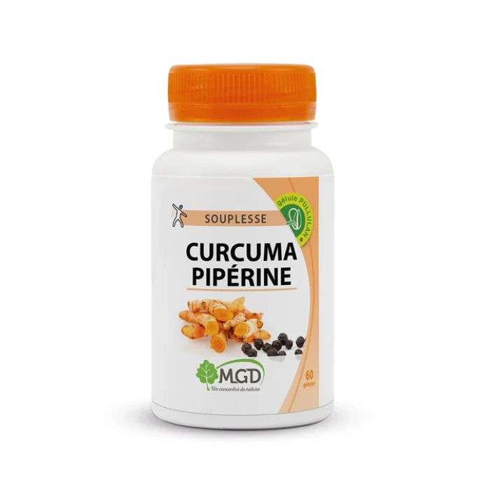 Mgd CURCUMA PIPERINE 60 GELULES Mgd CURCUMA PIPERINE 60 GELULES