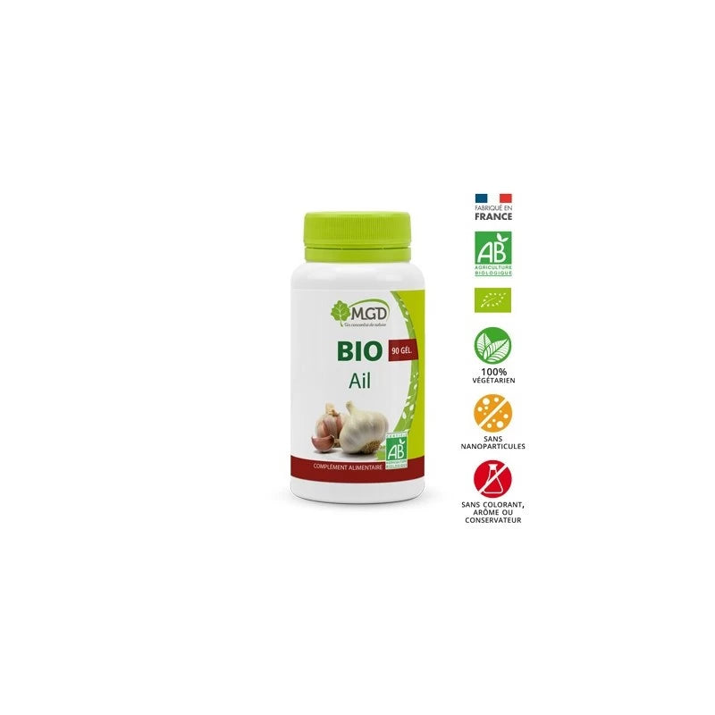 Mgd Bio Ail Boite 90 Gélules Mgd Bio Ail Boite 90 Gélules