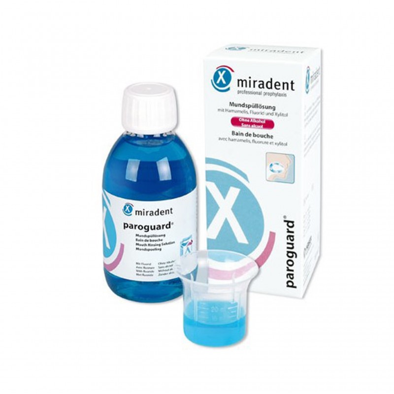 Miradent Paroguard -Chx Bain de Bouche 200 ml Miradent Paroguard -Chx Bain de Bouche 200 ml