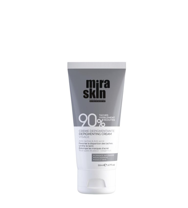 MIRASKIN Crème Dépigmentante 50ml Crème Anti-Taches Éclaircissante
