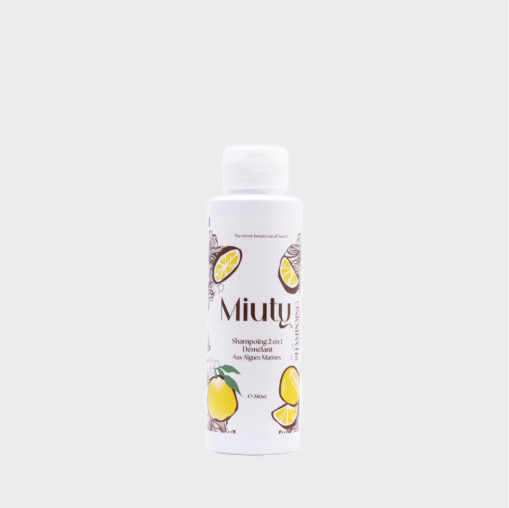 MIUTY Shampoing 2en1 Démêlant 380ml Nettoyant Conditionneur Cheveux Doux Brillants Gain Temps MIUTY Shampoing 2en1 Démêlant 380ml Nettoyant Conditionneur Cheveux Doux Brillants Gain Temps