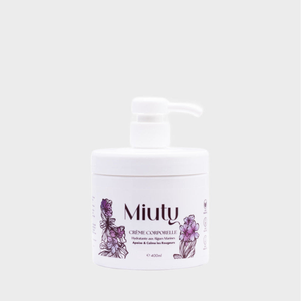 MIUTY Crème Corporelle 400ml Hydratante Nourrissante Peau Douce Soyeuse Tous Types Peaux MIUTY Crème Corporelle 400ml Hydratante Nourrissante Peau Douce Soyeuse Tous Types Peaux