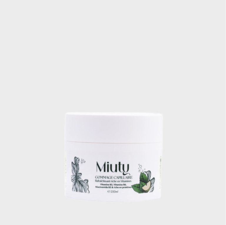 MIUTY Gommage Capillaire Rafraîchissant 250ml Exfoliation Cuir Chevelu Purification Profonde Effet Fraîcheur