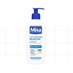 MIXA Lait Céramide Protection 250ml Lait Hydratant Corps Peaux Sensibles Sèches Céramides Glycérine Réparation Barrière