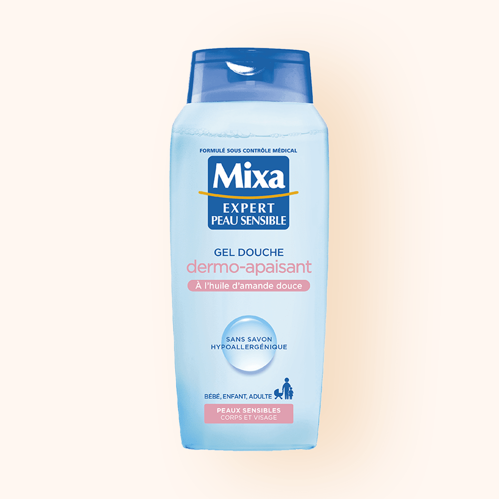 MIXA Gel Douche Dermo Apaisante 400ml Formule Hypoallergénique Peaux Sensibles Nettoyage Quotidien Douceur MIXA Gel Douche Dermo Apaisante 400ml Formule Hypoallergénique Peaux Sensibles Nettoyage Quotidien Douceur