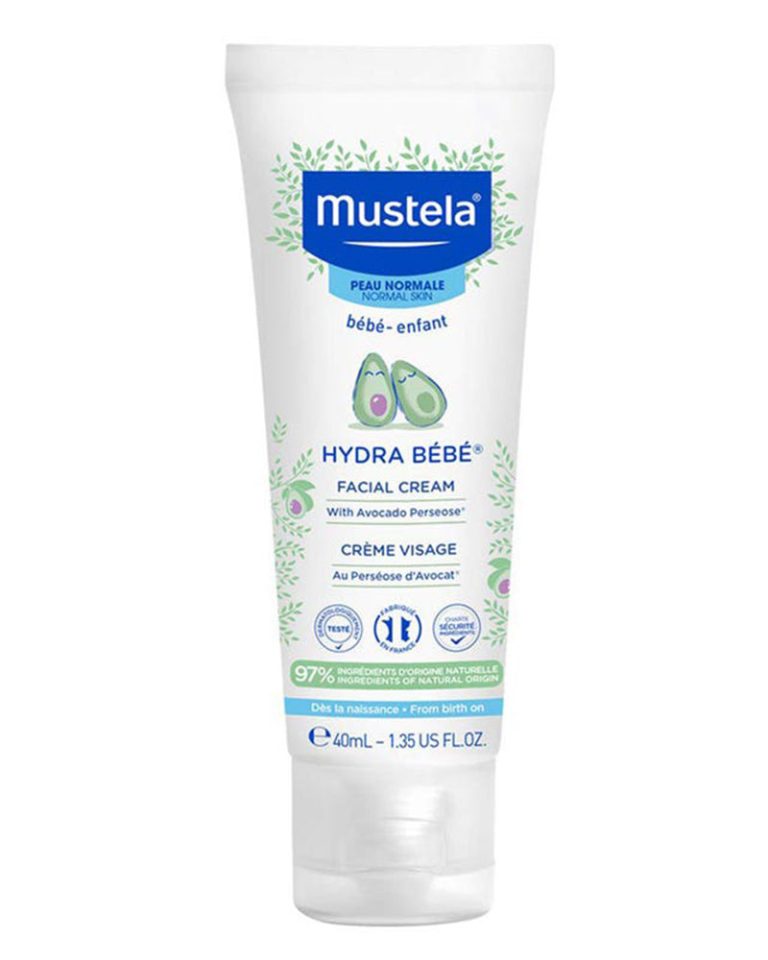 Mustela Crème Visage Hydra Bébé à l’avocat BIO - 40ml