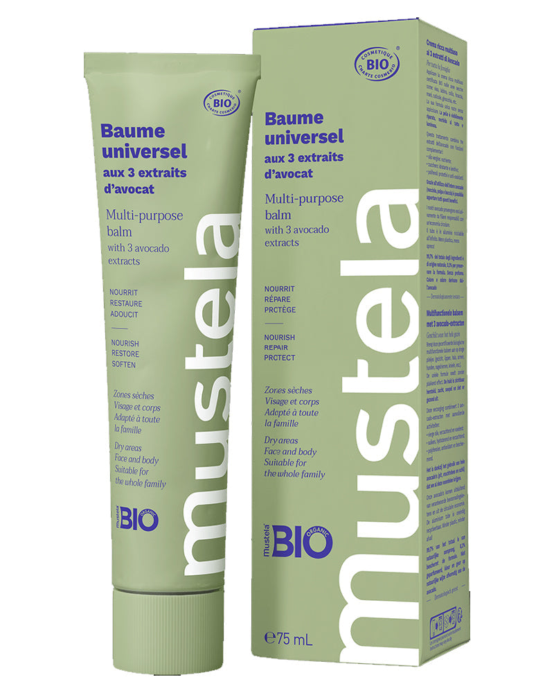 Mustela Baume Universel BIO aux 3 Extraits d’Avocat - 75ml Mustela Baume Universel BIO aux 3 Extraits d’Avocat - 75ml