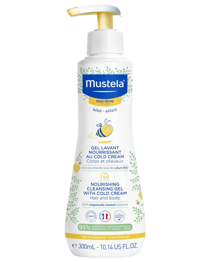 Mustela Gel Lavant Nourrissant au Cold Cream - 300ml Mustela Gel Lavant Nourrissant au Cold Cream - 300ml