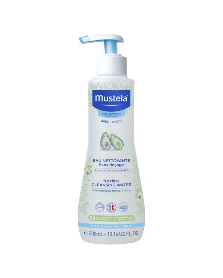 Mustela Eau Nettoyante Sans Rinçage à l’Avocat - 300ml