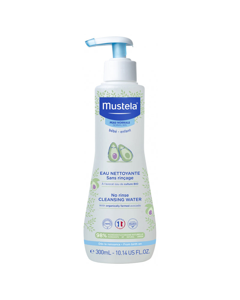 Mustela Eau Nettoyante Sans Rinçage à l’Avocat - 300ml Mustela Eau Nettoyante Sans Rinçage à l’Avocat - 300ml
