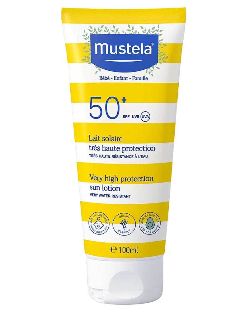 Mustela Lait Solaire très haute protection SPF 50+ Mustela Lait Solaire très haute protection SPF 50+