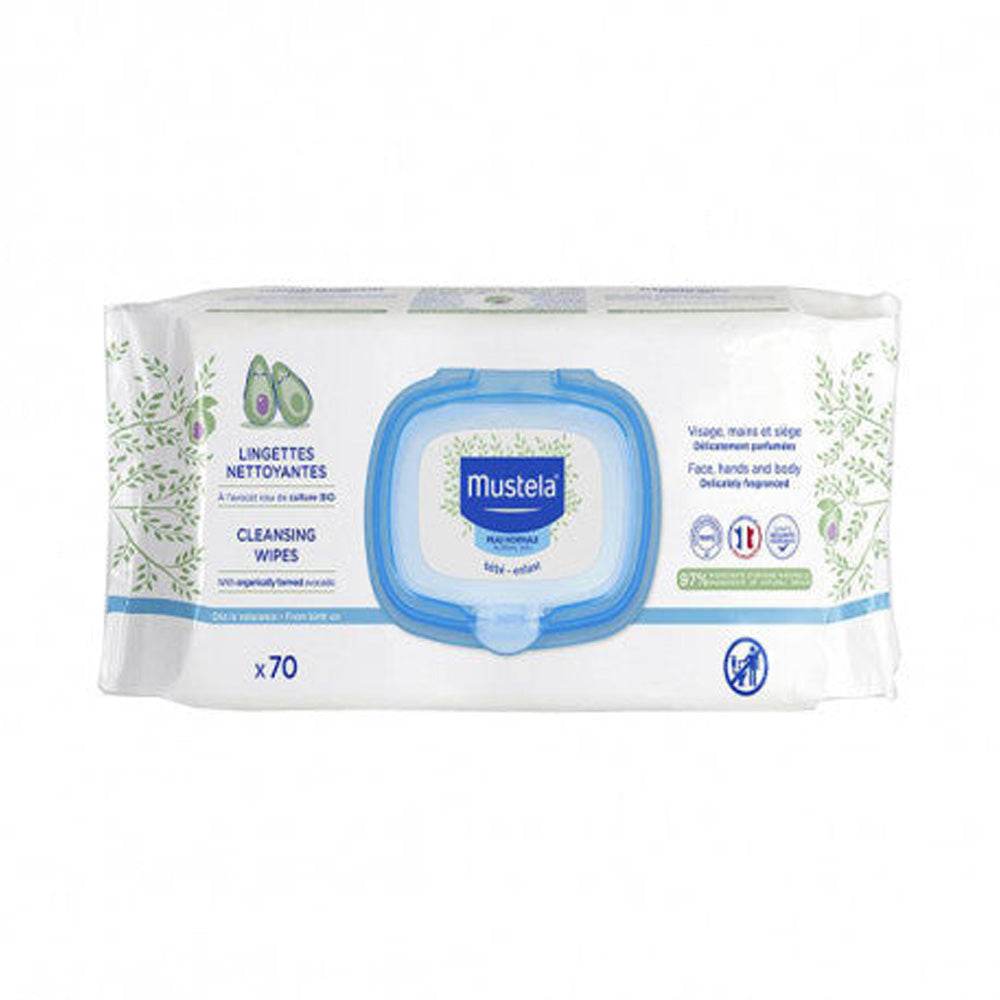 Mustela Lingettes Nettoyantes BIO à L’avocat 70 Pièces Mustela Lingettes Nettoyantes BIO à L’avocat 70 Pièces