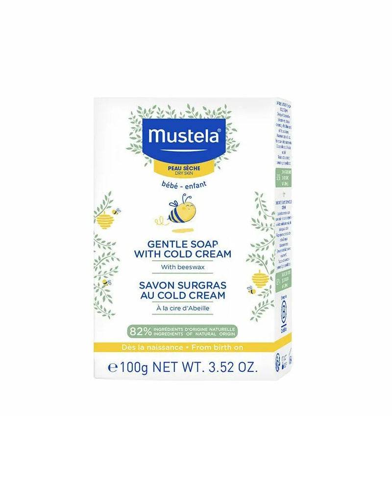 Mustela Savon Surgras à la Cire d’Abeille - 100g Mustela Savon Surgras à la Cire d’Abeille - 100g