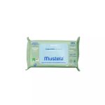 Mustela Lingettes Nettoyantes Compostables Naturelle 60 Pièces Bébé 97% Naturel 0% Plastique Dès Naissance