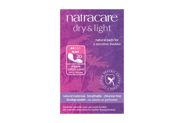 NATRACARE Serviette Dry & Light Pour Légère Incontinence 20 Unités Protection Discrète Bio Coton Naturel NATRACARE Serviette Dry & Light Pour Légère Incontinence 20 Unités Protection Discrète Bio Coton Naturel