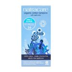 NATRACARE Tampons Super Avec Applicateur 16 Unités Protection Hygiénique Bio Coton Naturel Flux Abondant