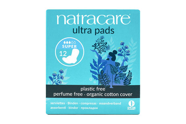 NATRACARE Serviette Ultra Super + Wings 12 Unités Protection Hygiénique Bio Coton Naturel Flux Abondant NATRACARE Serviette Ultra Super + Wings 12 Unités Protection Hygiénique Bio Coton Naturel Flux Abondant