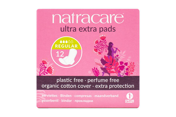 NATRACARE Serviette Ultra Extra Normal 12 Unités Protection Hygiénique Bio Coton Naturel Flux Moyen NATRACARE Serviette Ultra Extra Normal 12 Unités Protection Hygiénique Bio Coton Naturel Flux Moyen