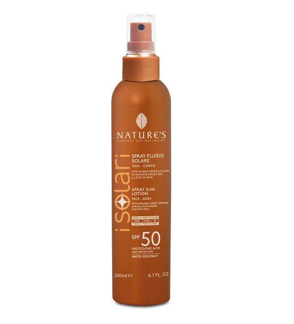 Natures Isolari Spray Fluide Solaire baby Spf50 200ml Natures Isolari Spray Fluide Solaire baby Spf50 200ml