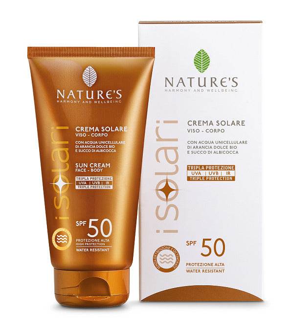 Natures Isolari Ecran Solaire Visage & Corps spf50 150ml Natures Isolari Ecran Solaire Visage & Corps spf50 150ml