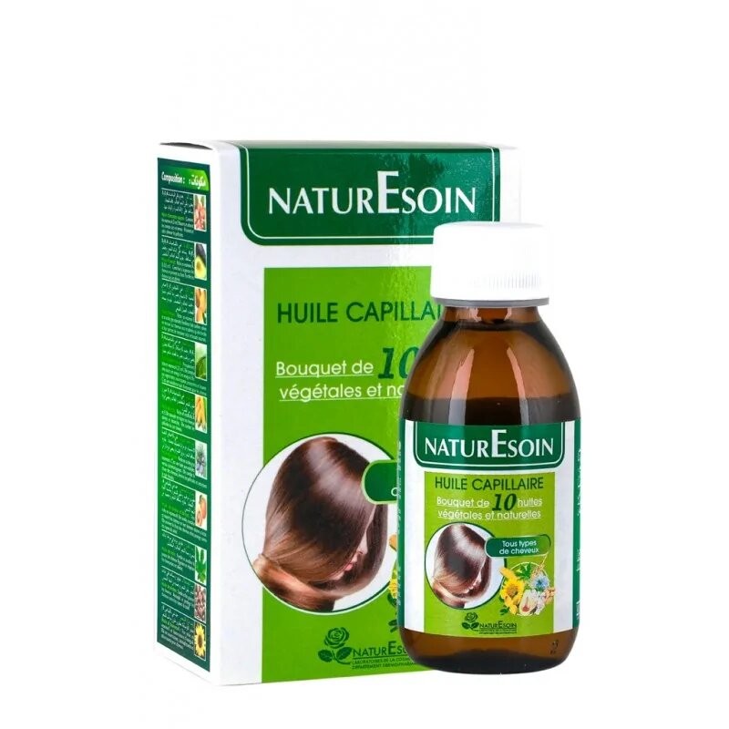 Nature Soin Huile Capillaire 10 Tous Types de Cheveux 125ml Nature Soin Huile Capillaire 10 Tous Types de Cheveux 125ml