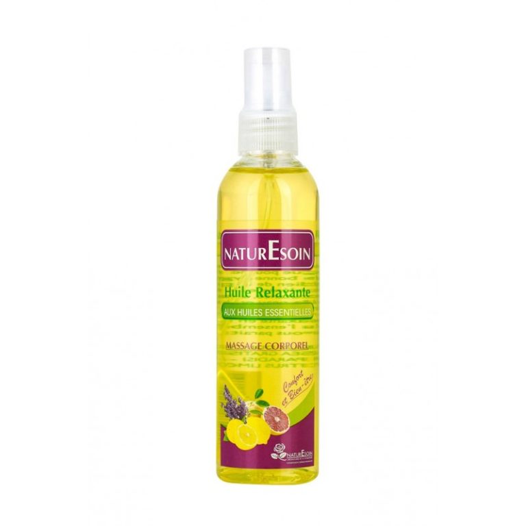 Nature Soin Huile Relaxante Massage Corporel 125ml