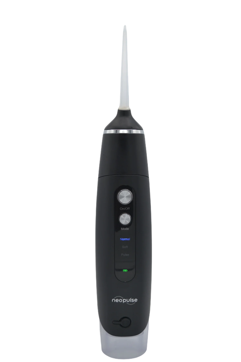 NEOPULSE Jet Dentaire NP3 My First Noir Irrigateur Buccal Nettoyage Interdentaire Gencives