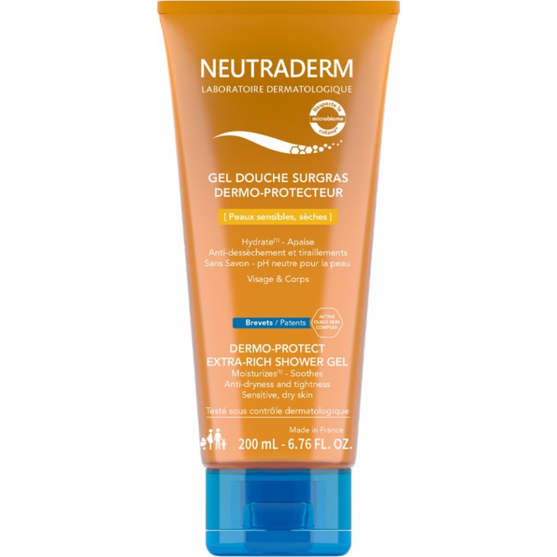 Neutraderm Gel Douche Surgras Dermo-Protecteur 200 ml Neutraderm Gel Douche Surgras Dermo-Protecteur 200 ml