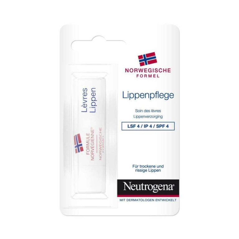 Neutrogena Stick Lèvres Nutrition SPF4 4,8g Hydratant Protection Légère Anti-Gerçures Usage Quotidien
