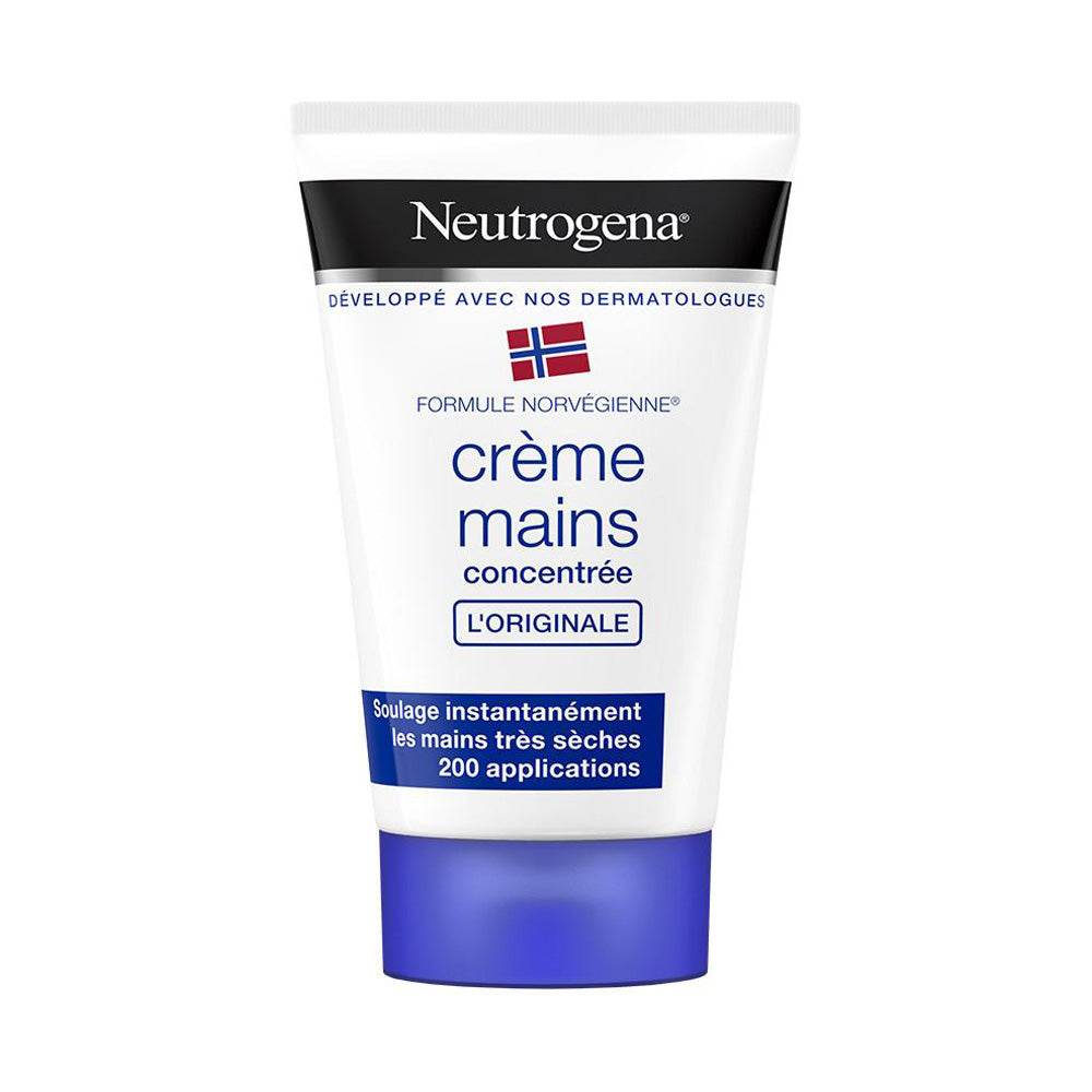 Neutrogena Crème Mains Concentrée L’Originale 50ml Réparatrice Hydratante Peaux Très Sèches Neutrogena Crème Mains Concentrée L’Originale 50ml Réparatrice Hydratante Peaux Très Sèches