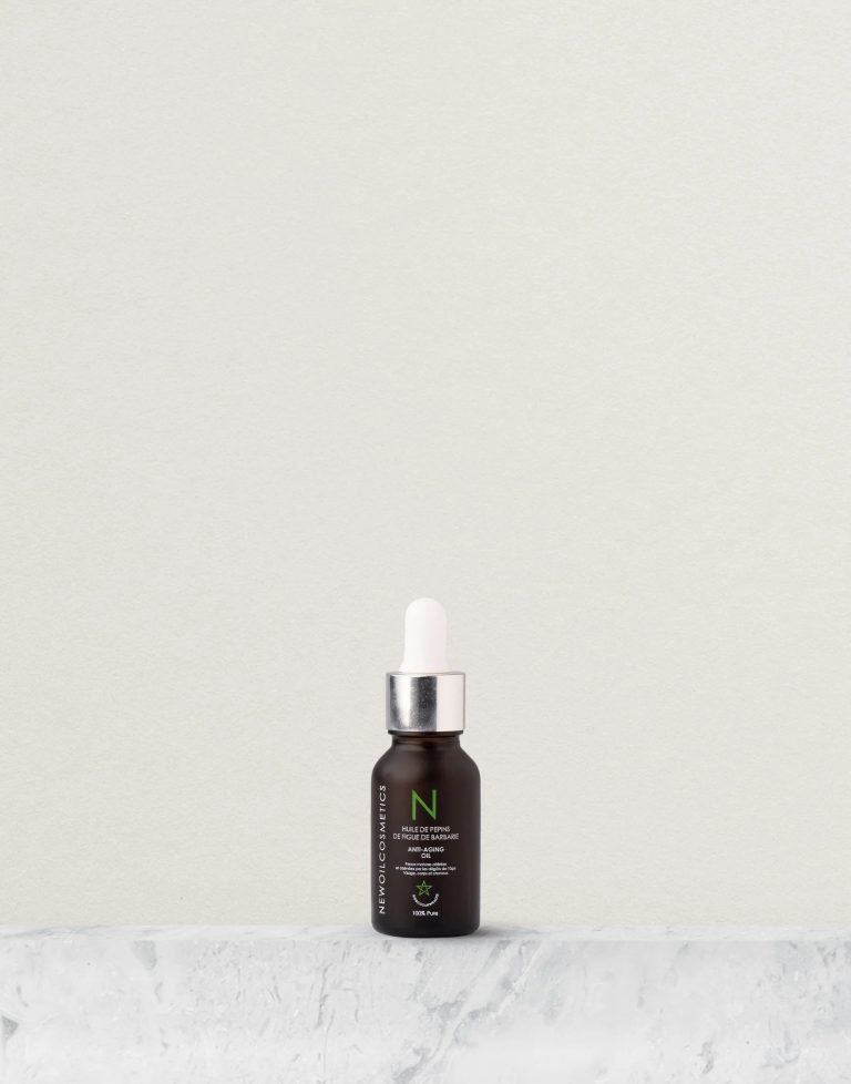 NEW OIL COSMETICS Huile de Pépins de Figue de Barbarie 15ml Huile Visage Anti-Âge Naturelle Régénérante