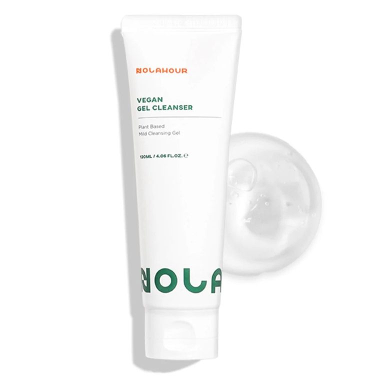 NOLAHOUR Vegan Gel Cleanser 120ml Nettoyant Doux Visage Formule Végane Peau Purifiée