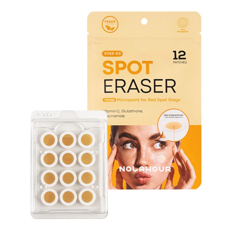 NOLAHOUR Spot Eraser Orange Step03 12 Patchs Anti-Taches Cicatrices Acné Éclaircissant