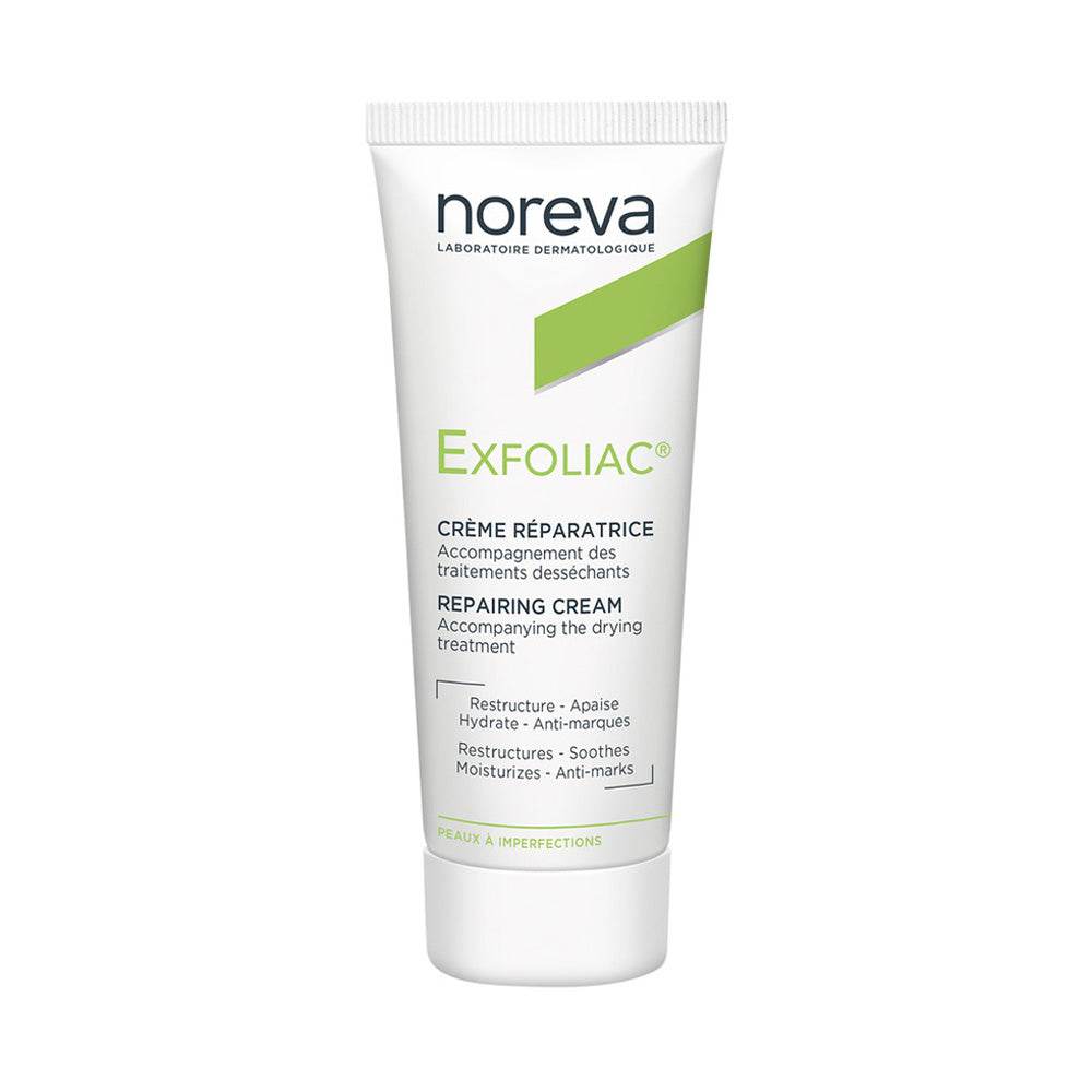 Noreva Exfoliac Crème Réparatrice 40ml Apaisante Hydratante Post-Traitement Anti-Acné Noreva Exfoliac Crème Réparatrice 40ml Apaisante Hydratante Post-Traitement Anti-Acné