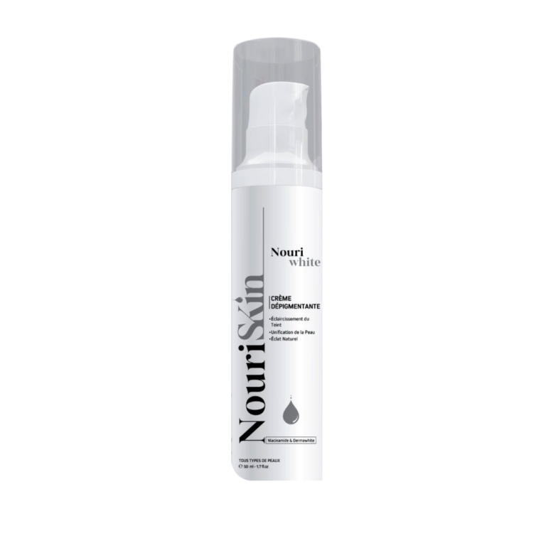 Nouriskin Nouri White Crème Dépigmentante 50ml Soin Visage Anti-Taches Éclaircissant Dépigmentant Unifiant Teint