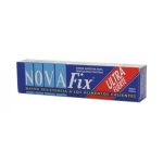 NOVAFIX Crème Adhésive Ultra Fort 50g Prothèse Dentaire Fixation Maximum Longue Durée Résistance Chaud Froid Confort