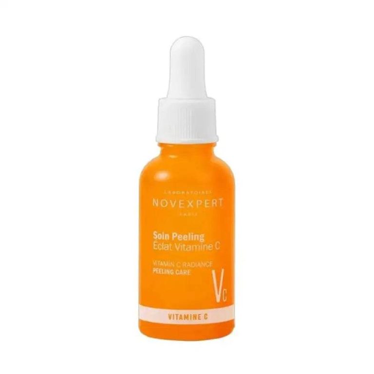 NOVEXPERT Soin Peeling Eclat Vitamine C 30ml - Peeling Doux Exfoliant Premium