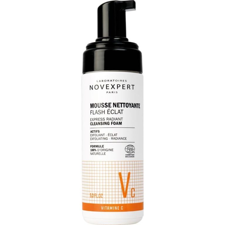 Novexpert Mousse Flash Éclat Nettoyante 150 ml