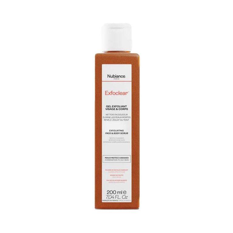 Nubiance Exfoclear Gel Exfoliant Gommage Visage & Corps Aux AHA 200ml