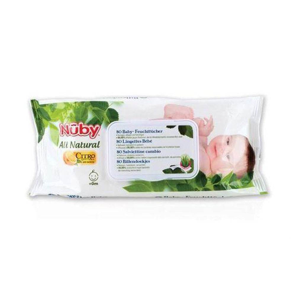 Nuby Citroganix Bébé Lingettes Pour Le Change 0+ Mois 80 Lingettes Nuby Citroganix Bébé Lingettes Pour Le Change 0+ Mois 80 Lingettes