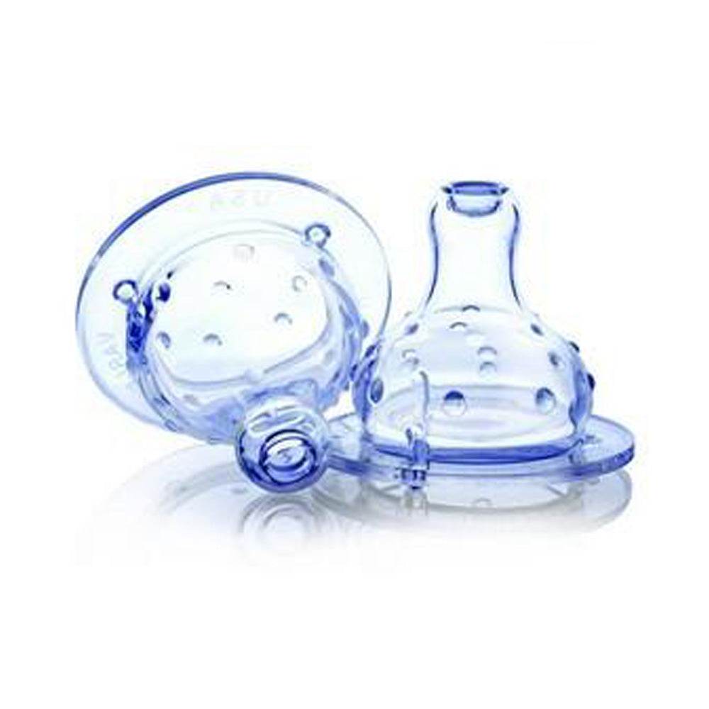 Nuby 2 Tétines En Silicone Col Large +4 Mois 00923 Nuby 2 Tétines En Silicone Col Large +4 Mois 00923