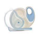 Nuby Assiette Grip Et TPE +1 Cuillères +4 Mois ID5312