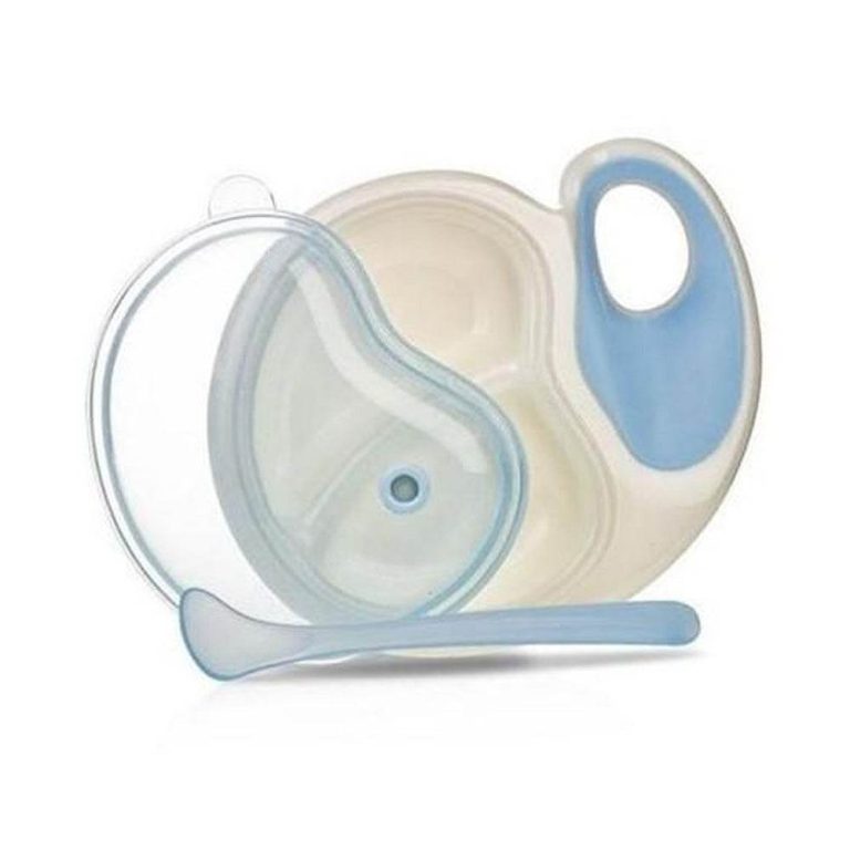 Nuby Assiette Grip Et TPE +1 Cuillères +4 Mois ID5312