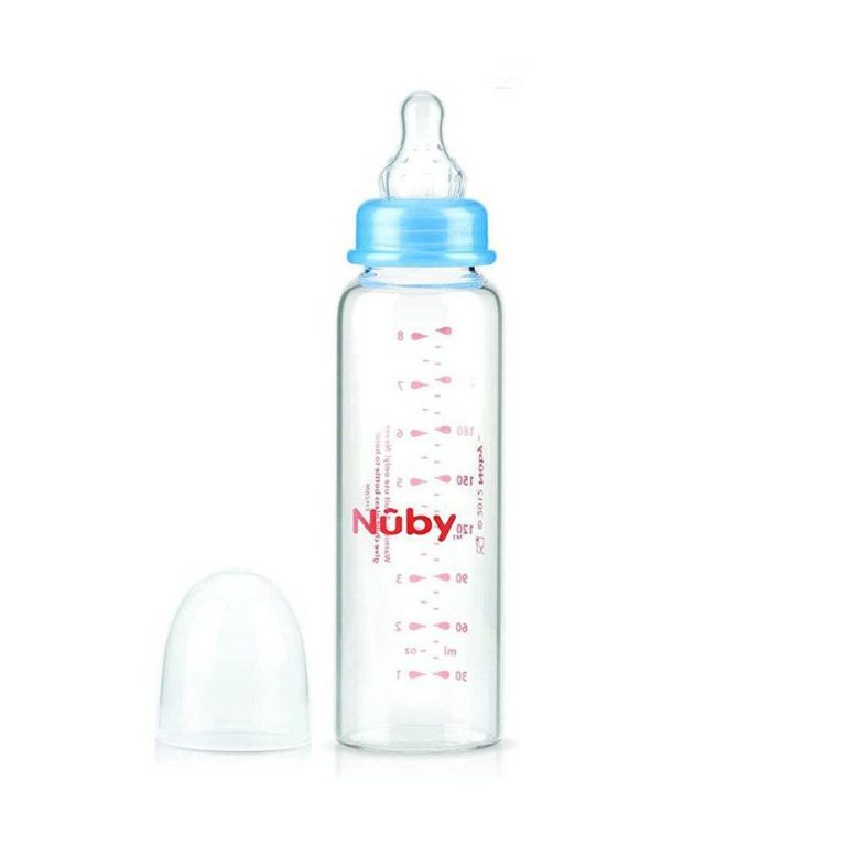 Nuby Biberon En Verre Standard 240 Ml+3 Mois ID1179