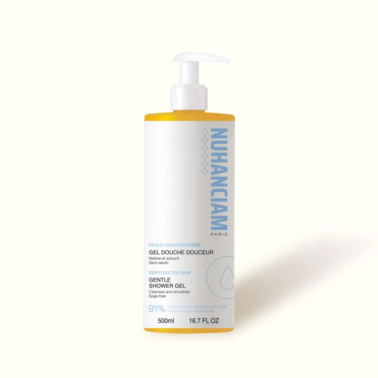 Nuhanciam Gel Douche Douceur 500ml Nettoyant Corps Peau Sensible