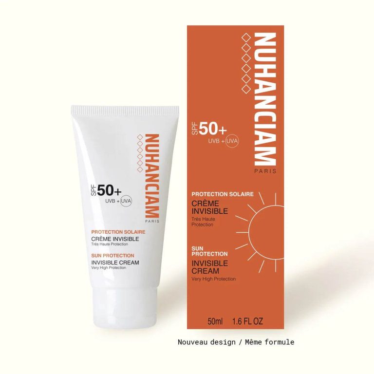 Nuhanciam Ecran Solaire Invisible SPF50+ 50ml - Protection Solaire Invisible Très Haute