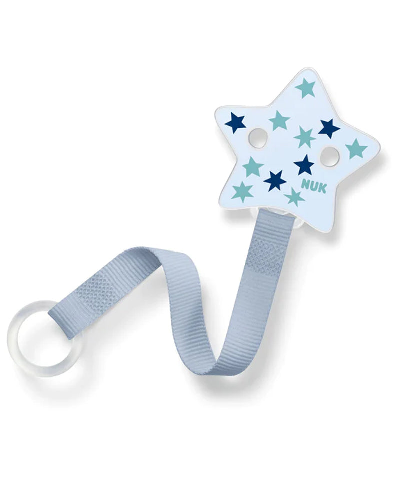 Attache Sucette Universelle Ruban NUK - Bleu Attache Sucette Universelle Ruban NUK - Bleu