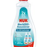 Recharge Concentrée Liquide Vaisselle Biberon et Tétine NUK - 500ml + 500ml eau = 1L