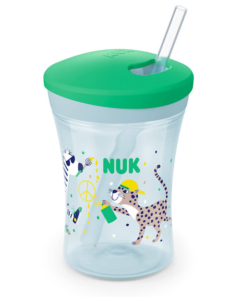 Evolution Action Cup 230ml NUK 12M+ - Vert Evolution Action Cup 230ml NUK 12M+ - Vert